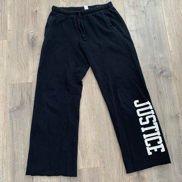 Justice Other - Black Justice pajama bottoms. (Size 10)💕